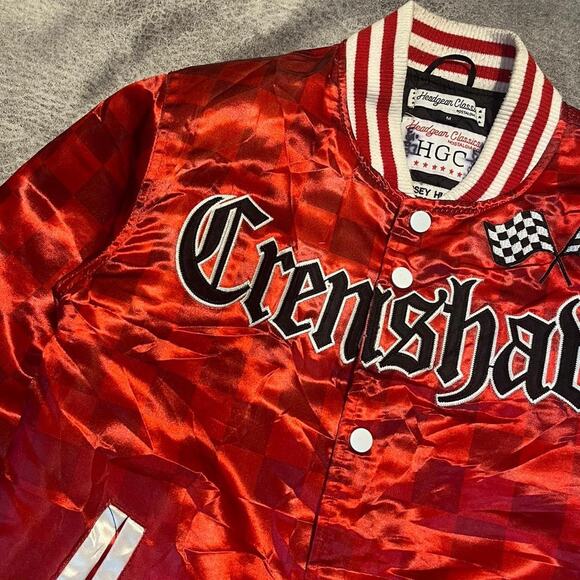 Headgears Classic Nipsey Hussle Crenshaw Embroidered Bomber Jacket - Picture 2 of 8